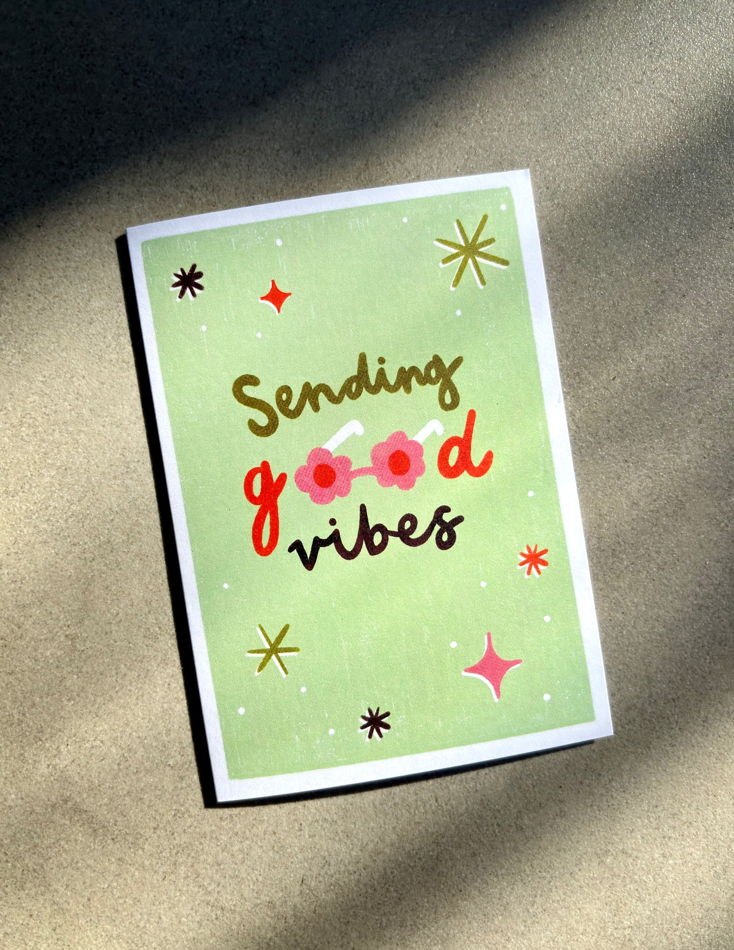 Sending Good Vibes Card