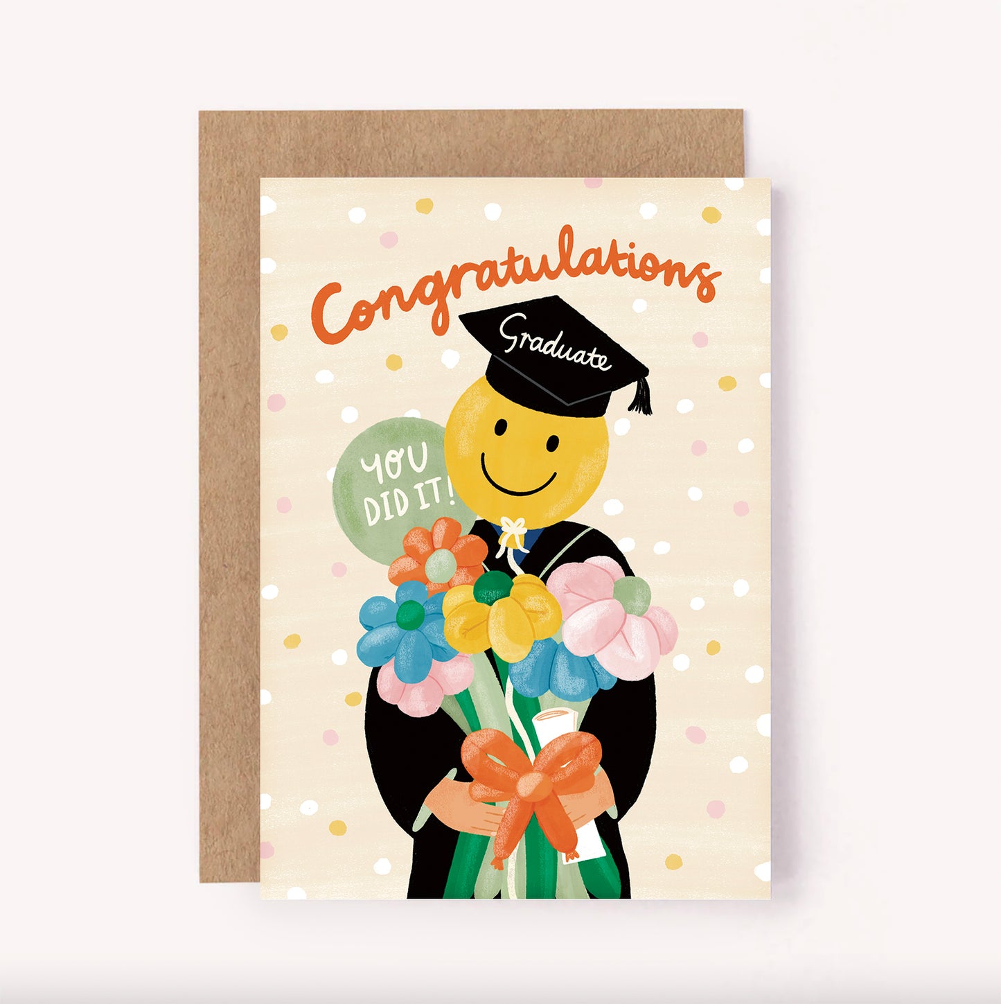 Graduation Balloons Card