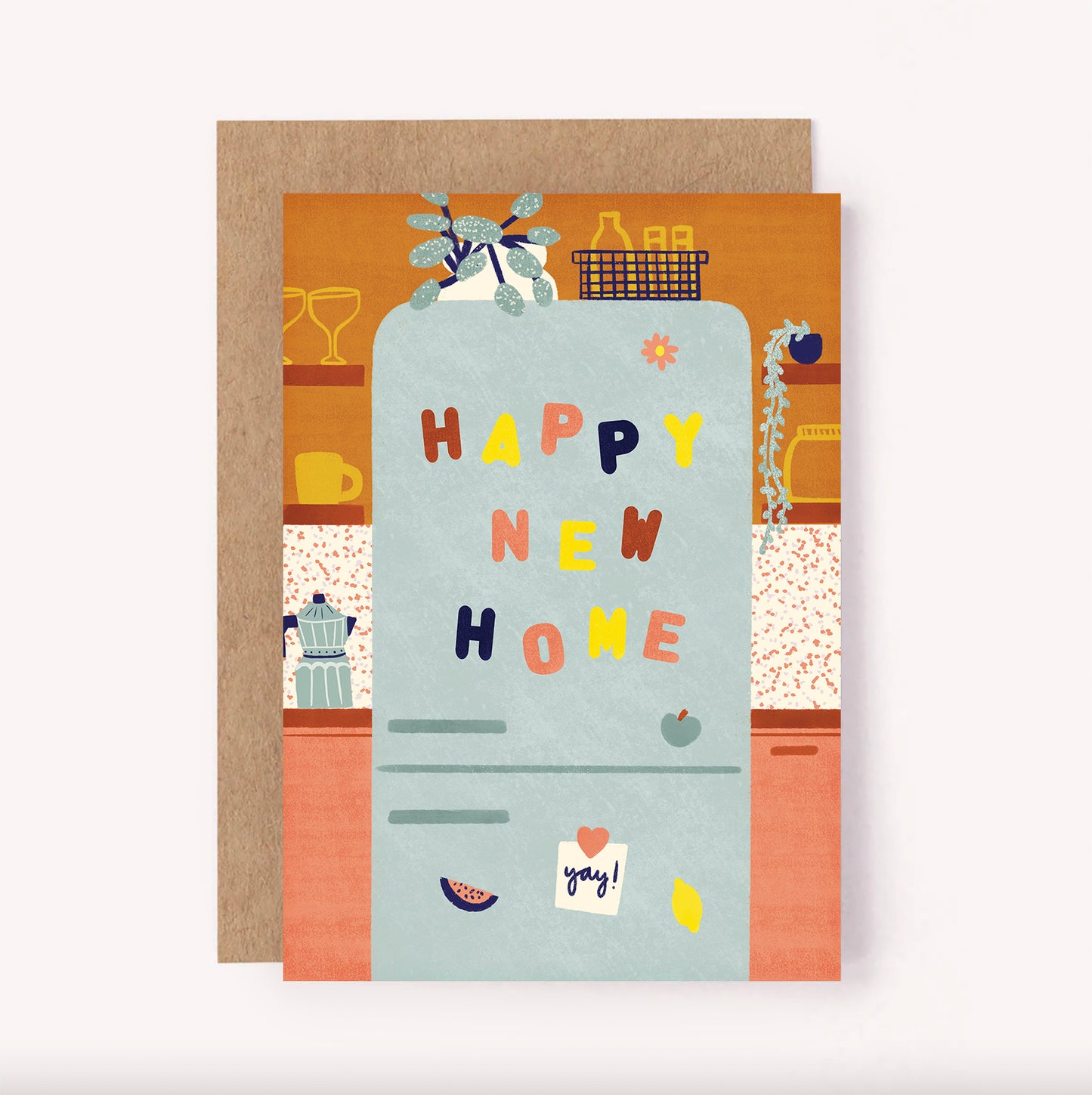 Happy New Home Magnets Card