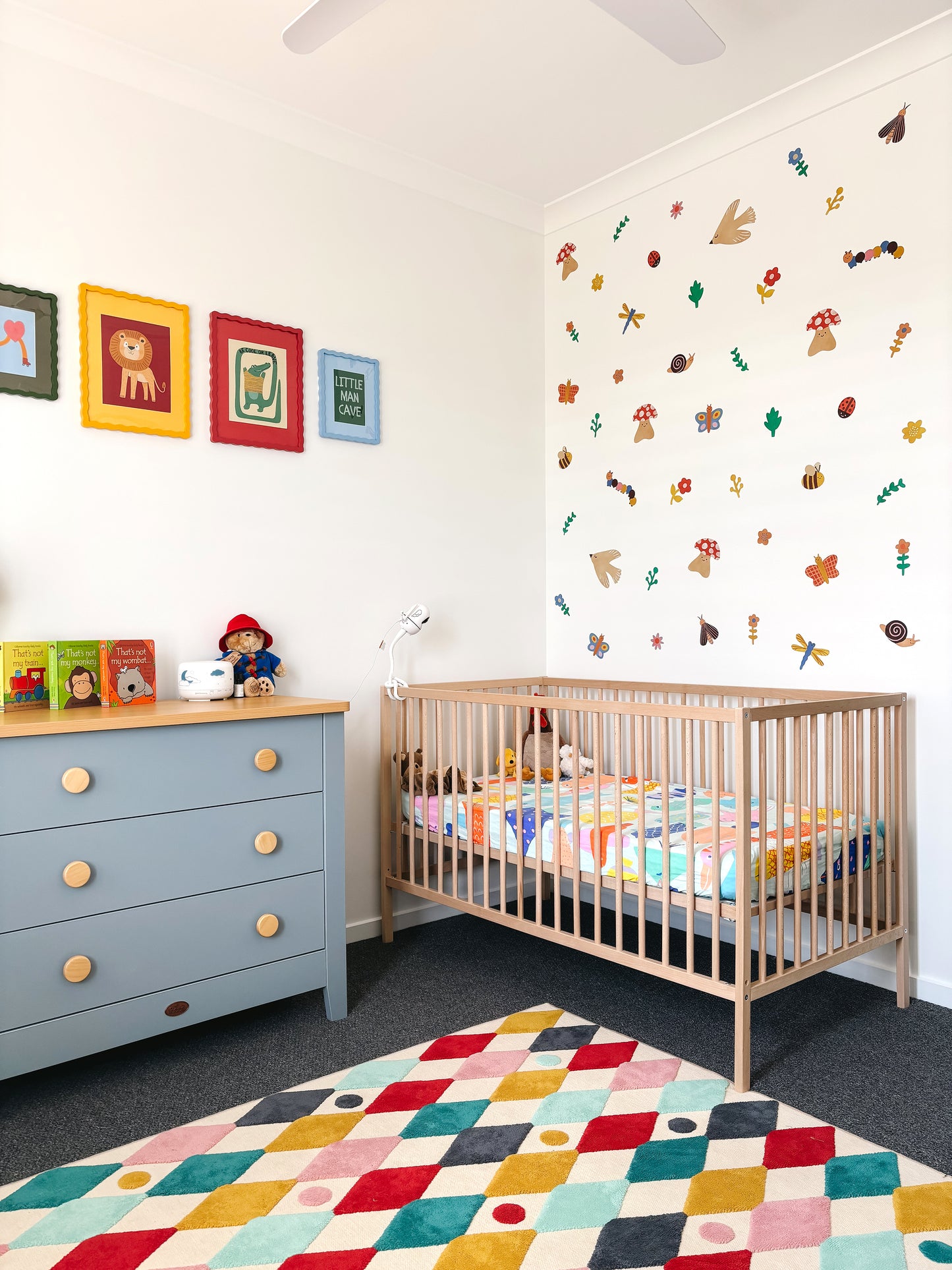 Woodland Fabric Wall Stickers