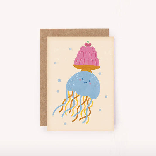 Jellyfish Mini Card