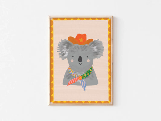 Cool Koala Print