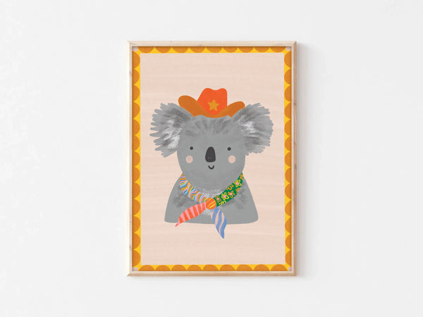 Cool Koala Print – Lauren Sissons Studio