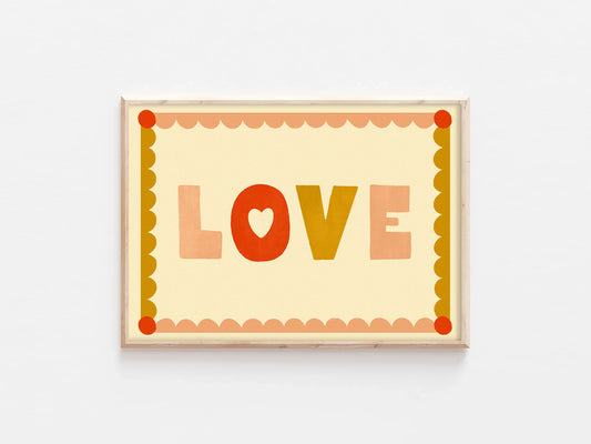 LOVE Print