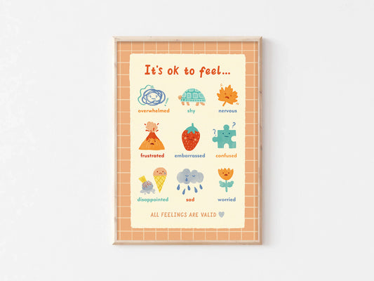 It's Ok To Feel Print