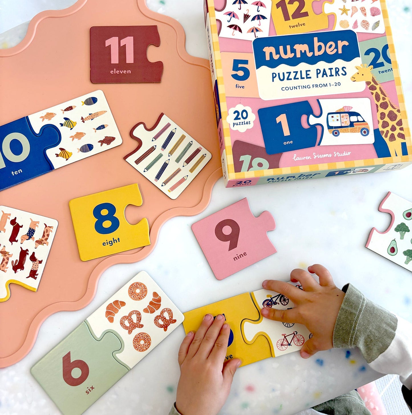 Number Puzzle Pairs