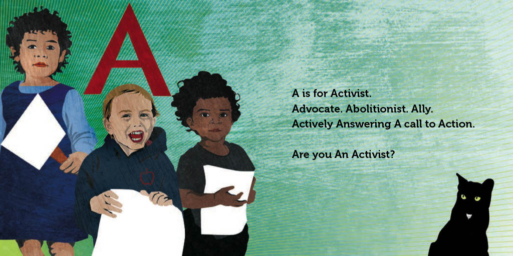 A Is For Activist - ABC Board Book