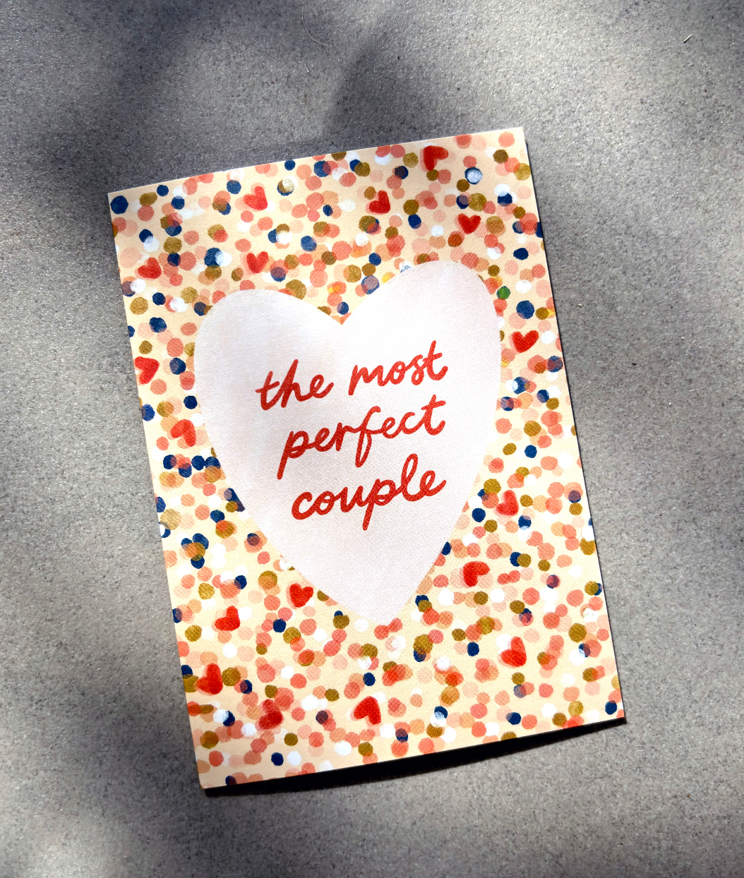 Most Perfect Couple card - Wedding Engagement Anniversary