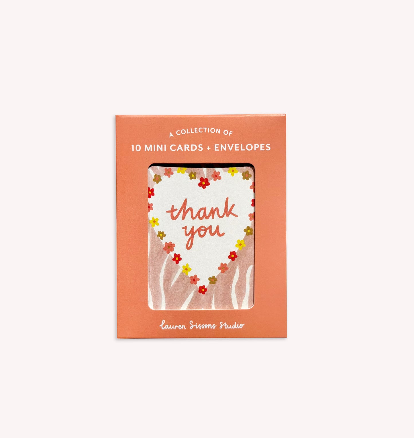 Thank You Mini Greeting Card Boxed Set of 10