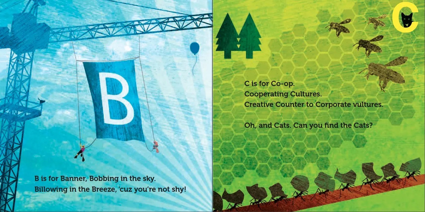 A Is For Activist - ABC Board Book