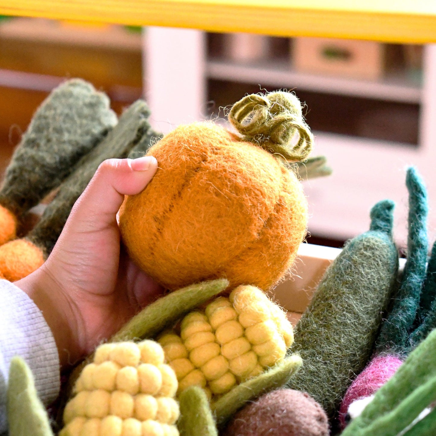 Felt Pumpkin - Tara Treasures
