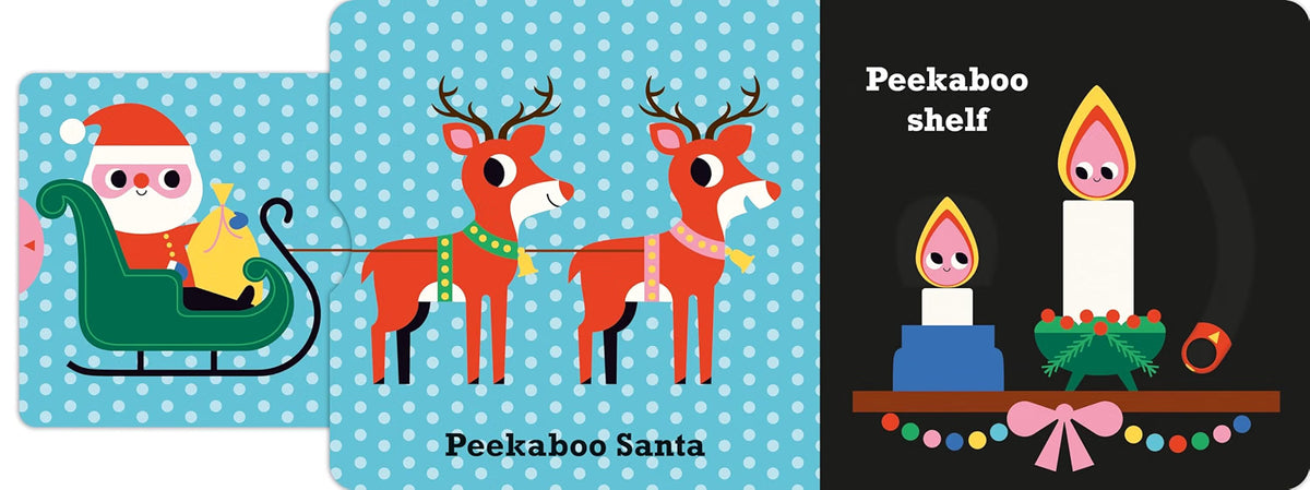 Peekaboo Santa
